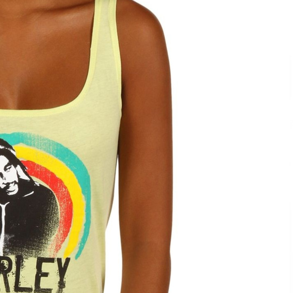 Bob Marley Billabong Rasta Reggae ska rock Official Tank Top M NWT - Picture 2 of 4
